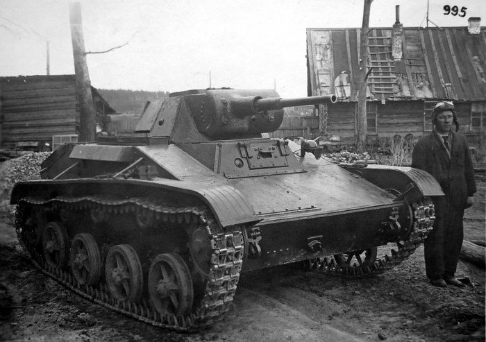 Танк т60 с 45мм пушкой