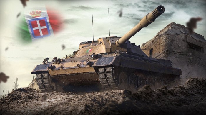 Танк carro da combattimento 45t блиц