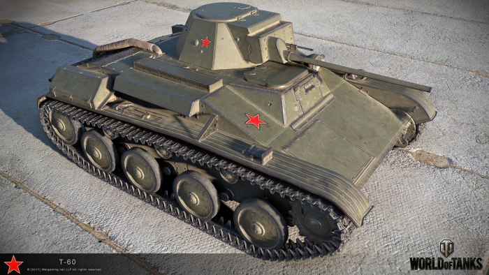 Т-60 танк СССР