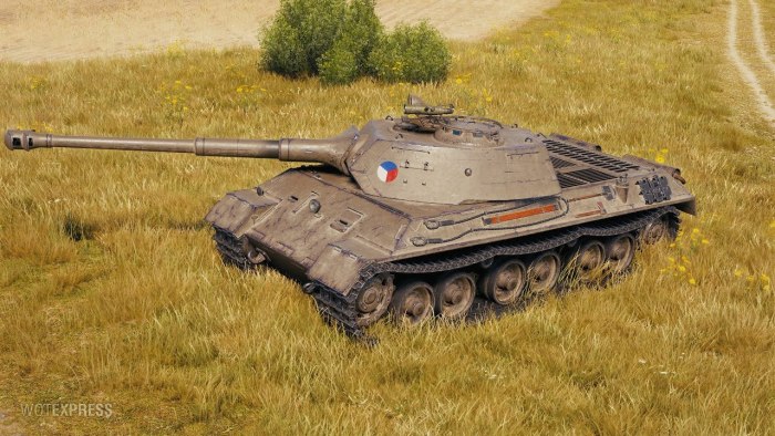 Škoda t 56 танк