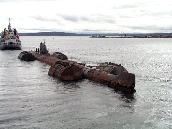 К-159 атомная подводная лодка на дне