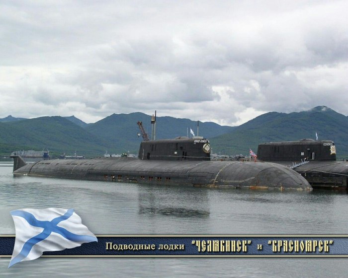 АПЛ проекта 949а («Антей») «Иркутск»