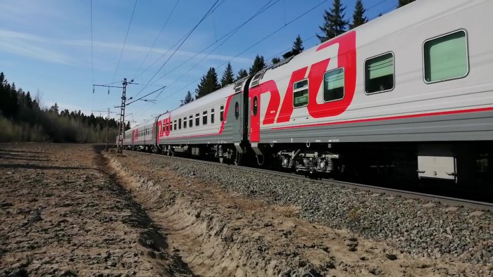 Фирменный поезд Арктика Петрозаводск