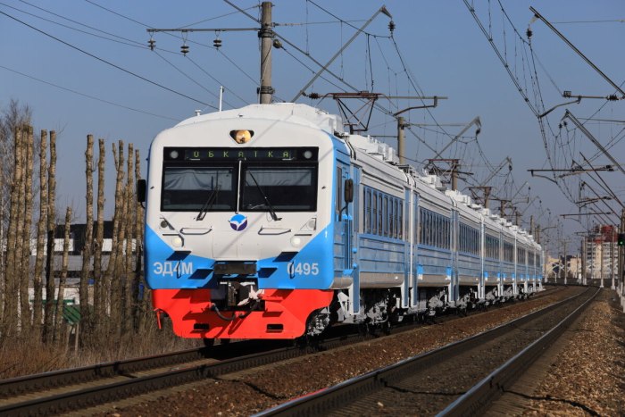 Электропоезд эд4м-0496