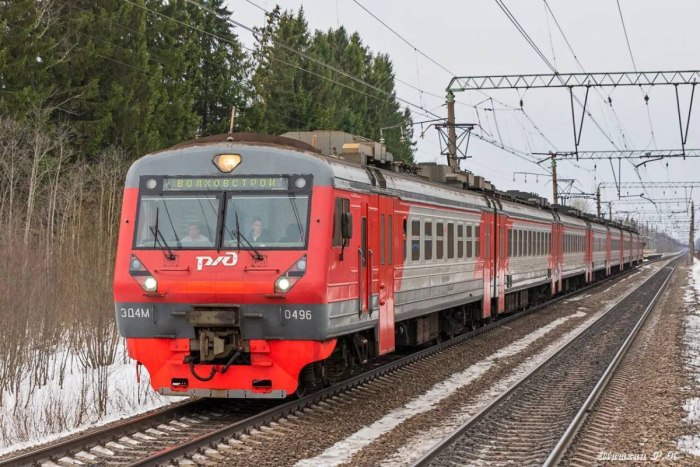 Электропоезд эд4м-0496