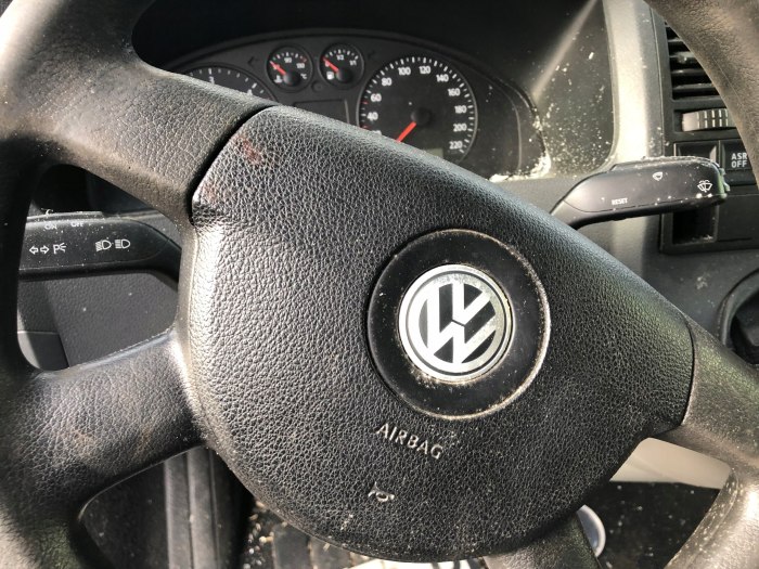VW t5 руль