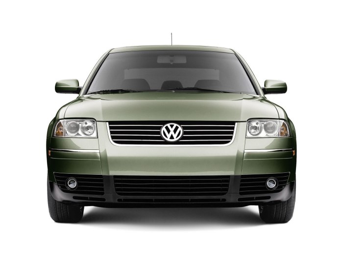 VW Passat b5 зелёный