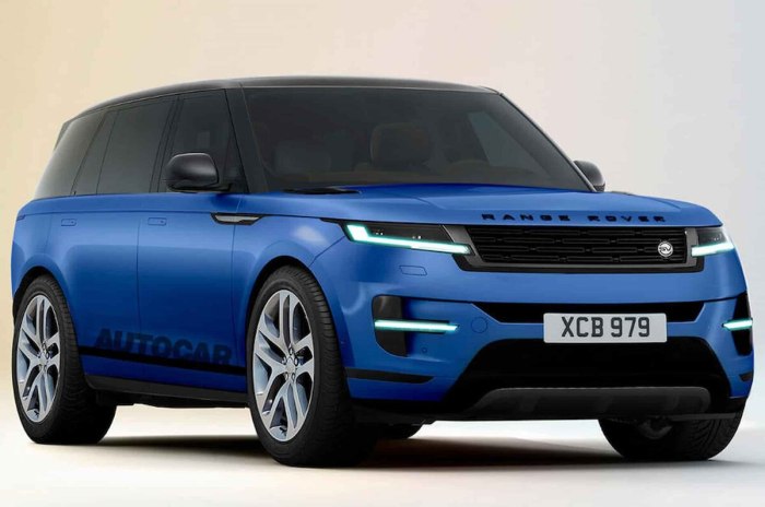 Новый range Rover Sport 2022
