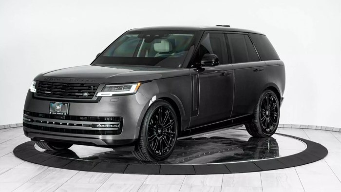 Новый range Rover 2023