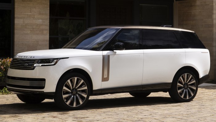 Новый Land Rover range Rover 2023