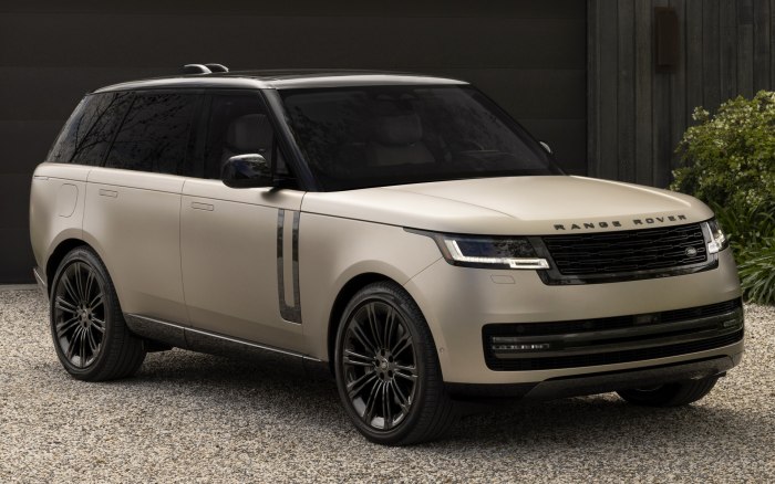Новый range Rover 2023