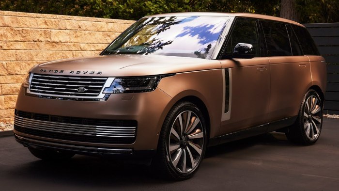 Новый Land Rover range Rover 2023