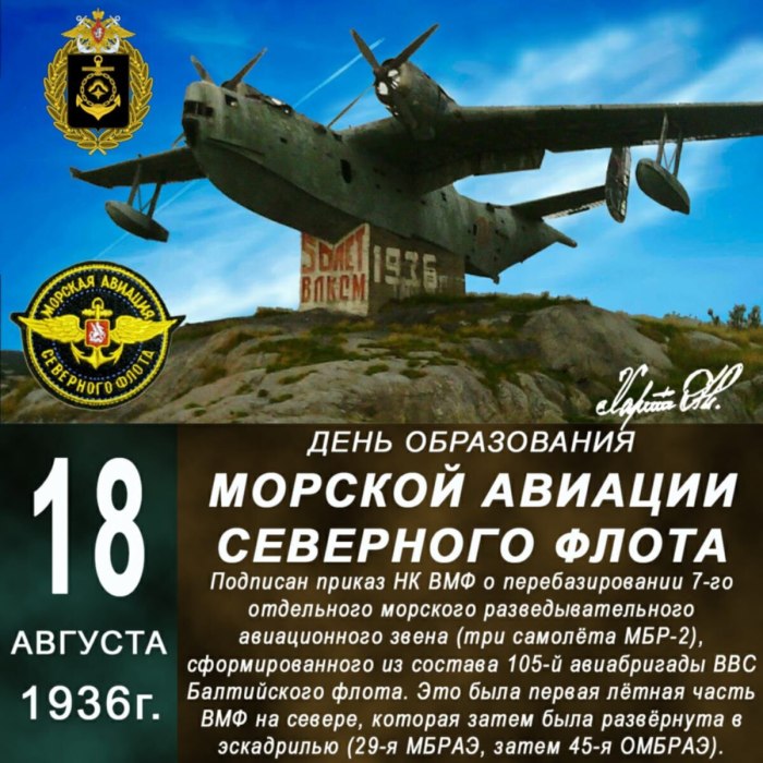 День авиации 18 августа открытки