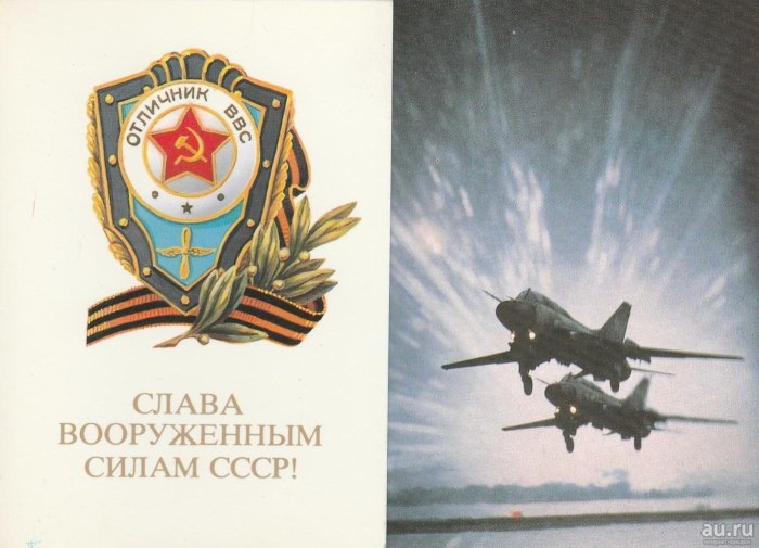 Слава вооружённым силам СССР