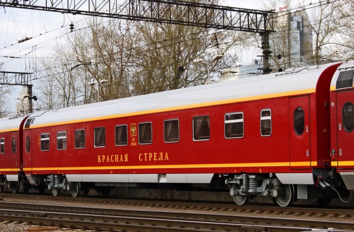 Поезд красная стрела Санкт-Петербург