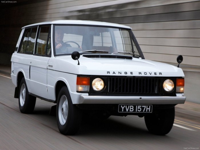 Range Rover Classic 3 Doors