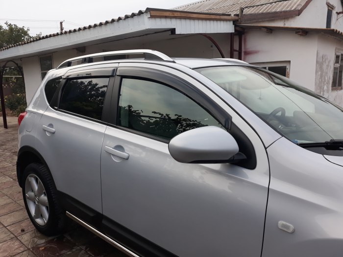 Nissan Qashqai j10 рейлинги