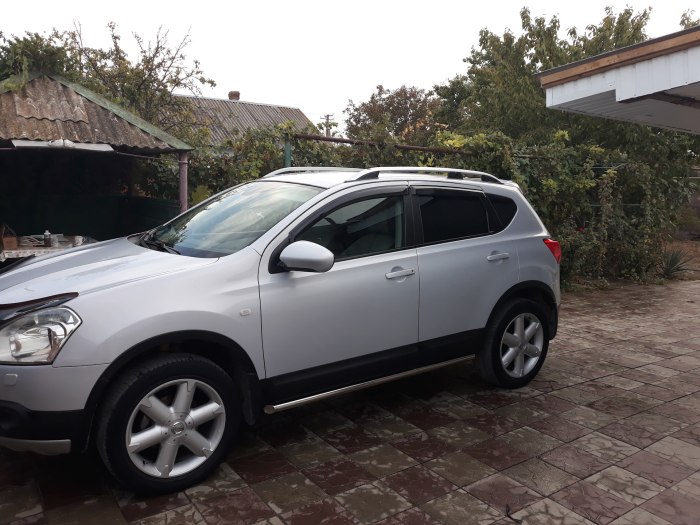 Рейлинги на Nissan Qashqai 2008