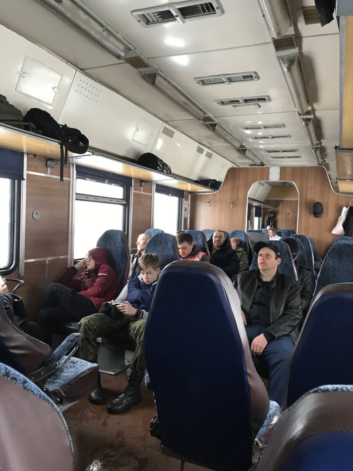 Электричка Императорский маршрут Тюмень Тобольск