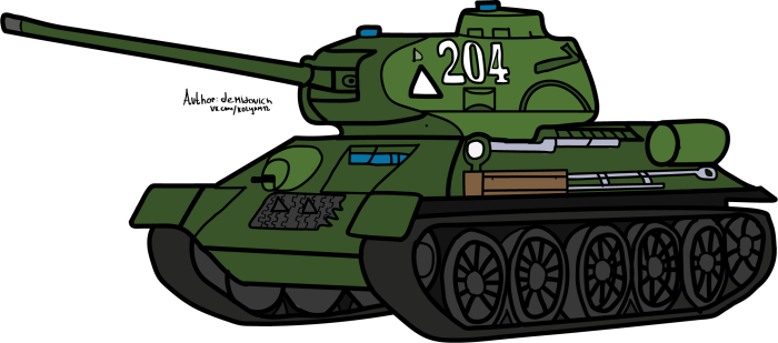 Т 34 85 рисунок