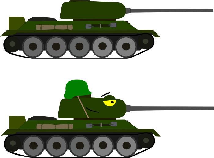 Танк т-34 для детей