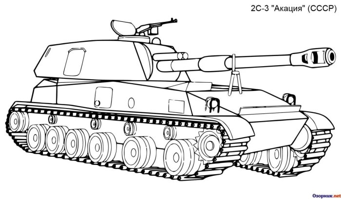 Танк кв 4 раскраска