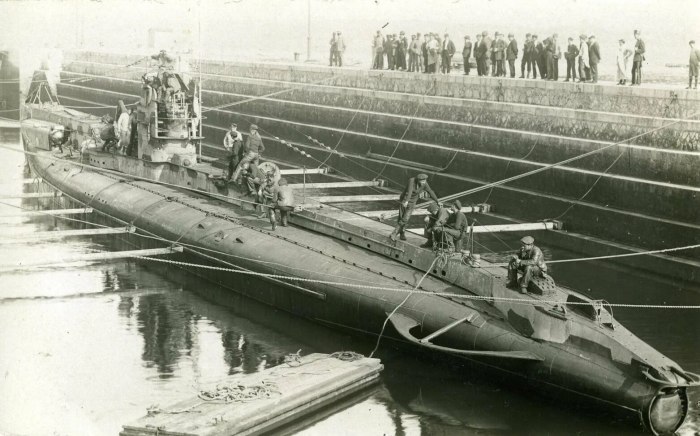 Подводные лодки первой мировой войны 1914-1918
