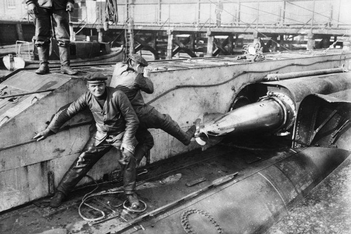 Немецкая подводная лодка u110