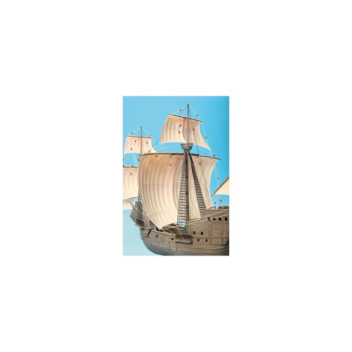 Сборная модель zvezda корабль конкистадоров "Сан Габриэль" XVI В. (9008) 1:100