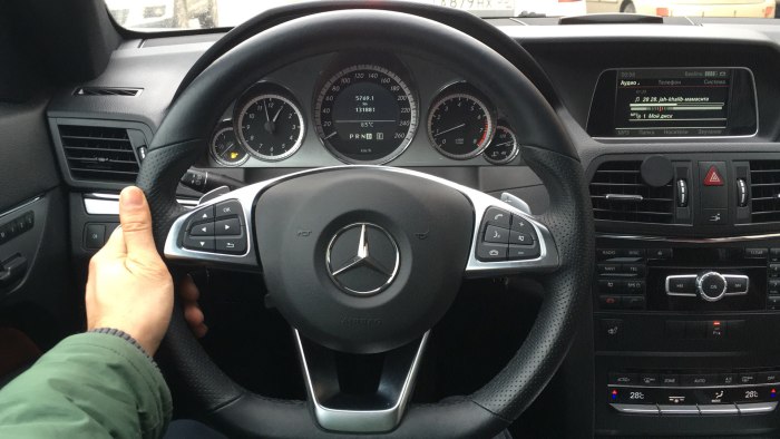 Руль Мерседес e200