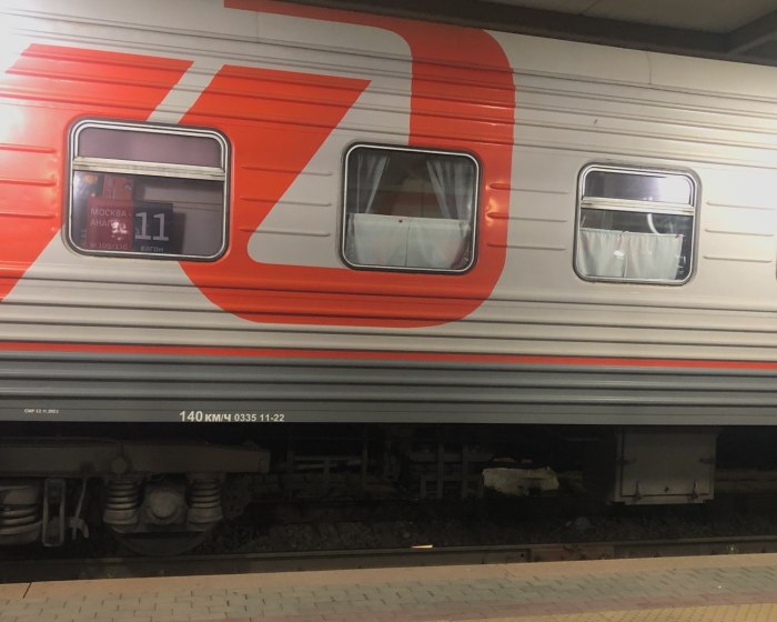 РЖД поезд 109в Москва Анапа