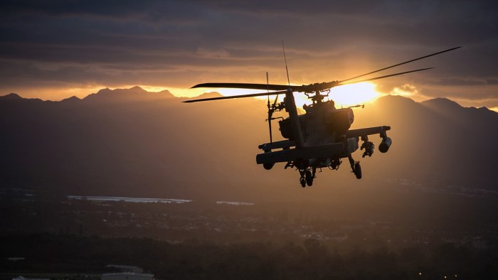 Боевой вертолет "Ah-64 Apache"