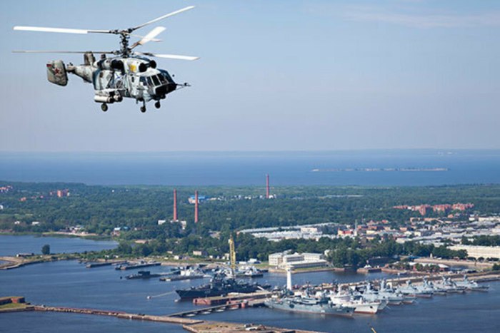 Военно-морской парад в Санкт-Петербурге 2021