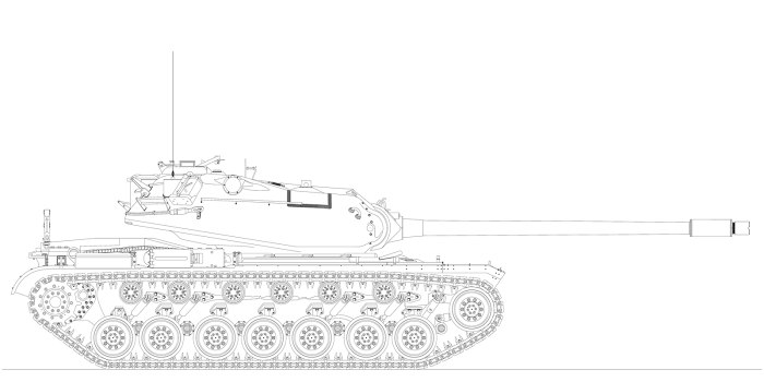 Т110е5 чертежи