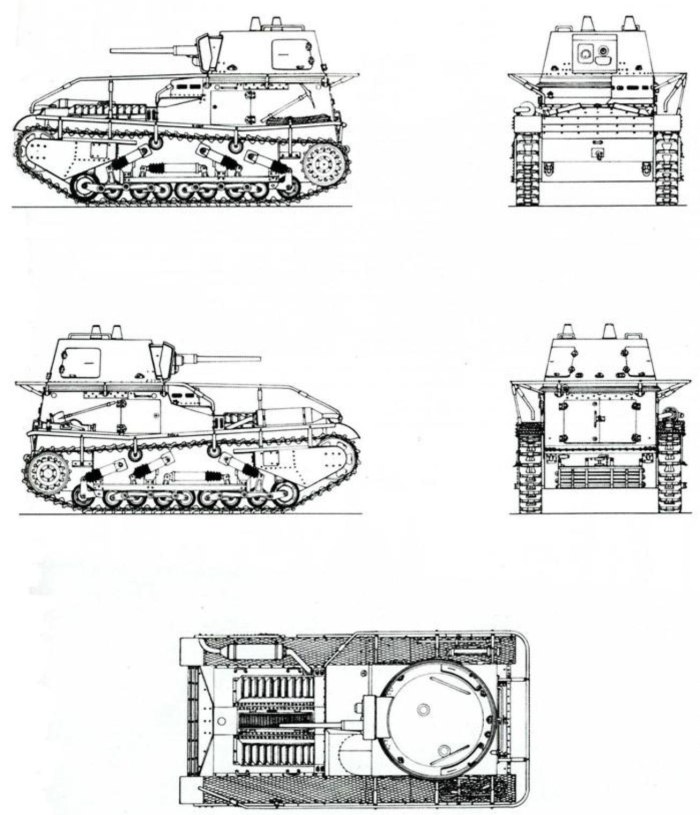 Чертёж танка кв 4