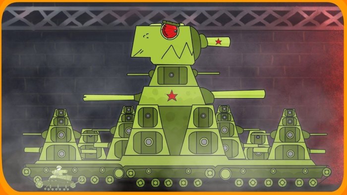 Кв-44 танк мультики
