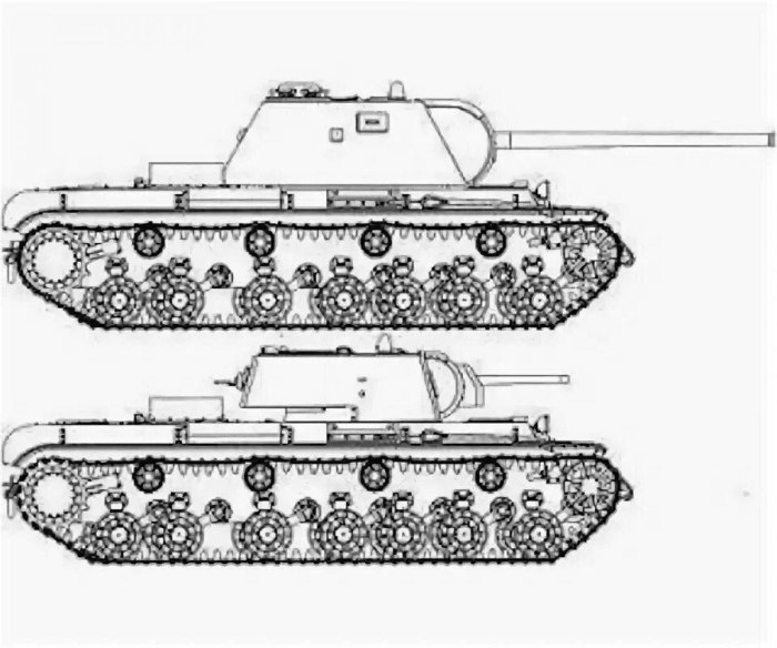 Танк кв-4 чертежи