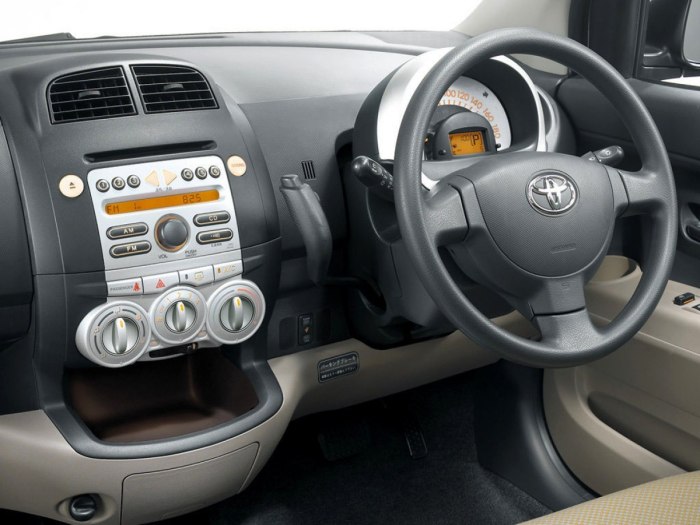 Toyota passo 3 салон