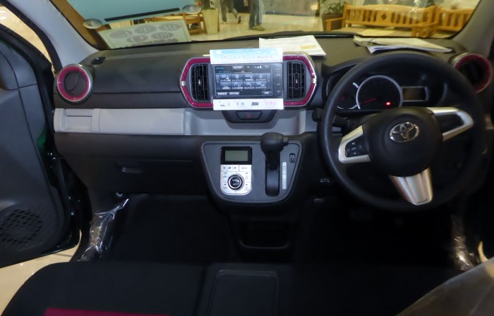Toyota passo 2018-2020 салон