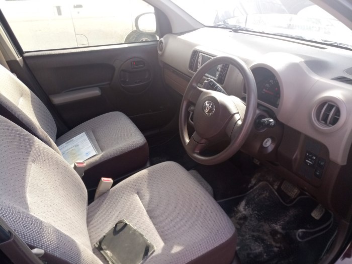 Toyota passo 2018 салон