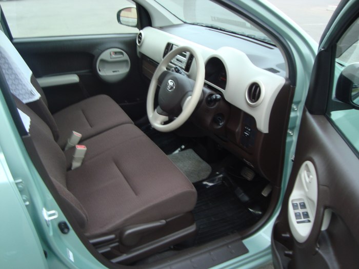 Toyota passo 3 салон