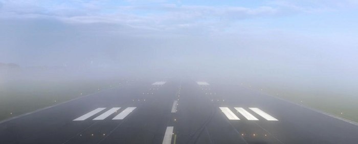 Самолет в тумане