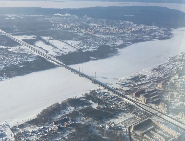 Череповец с самолета