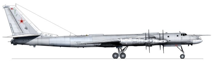 Ту-95мс чертежи