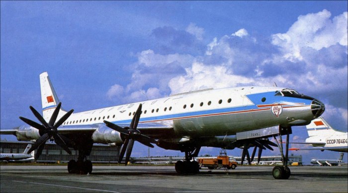 Самолёт Туполева ту 114