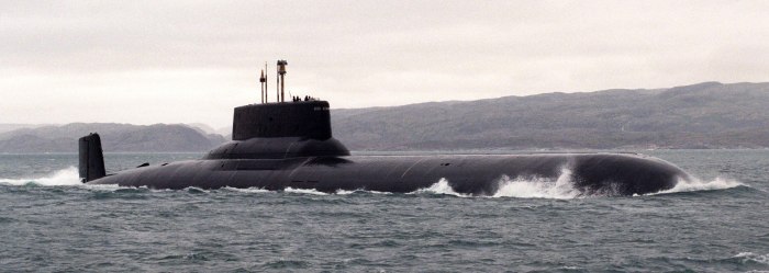 Подводная лодка 941 акула