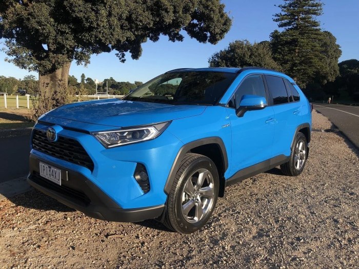 Toyota rav4 2020 синий