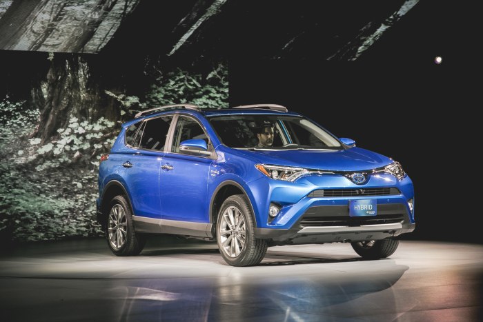Toyota rav4 синий