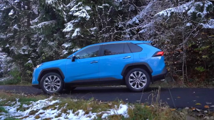 Toyota rav4 2020 синий
