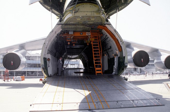 АН-225 Мрия кабина